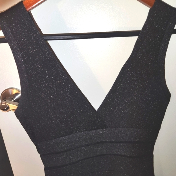 BEBE Shimmer Bandage Minidress - Worn once!! FINAL DROP!! - Picture 2 of 5